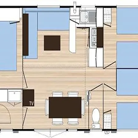 Fantastic Bungalow Equipped For 6 People Калелья